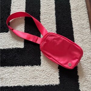 Lululemon Athletica Vibrant Pink Crossbody Bag